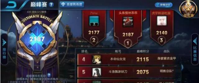 回顾S12赛季